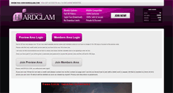 Desktop Screenshot of hardglam.com